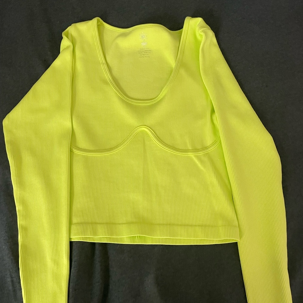 Yellow Longsleeve Concert Top